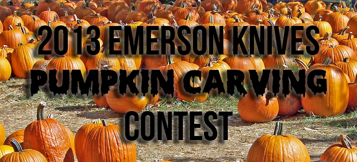2013 Emerson Knives Pumpkin Carving contest
