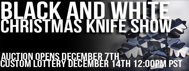 4th annual Emerson Christmas Virtual Knife Show, Lottery and Auction.
