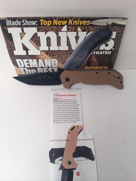 Emerson Knives is featured in Knives Illustrated
