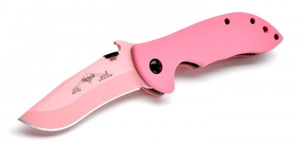 All Pink Mini Commander from Emerson Knives