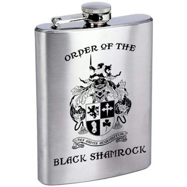 Order of the Black Shamrock Flask