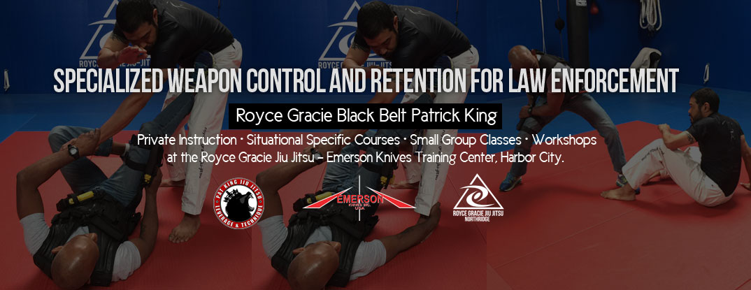 Royce Gracie Black Belt Pat King, Emerson Knives and LAPD SWAT