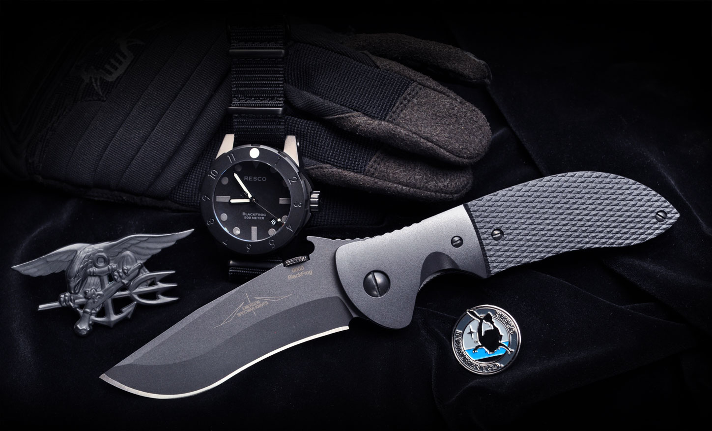 Resco Watch & Emerson Knife Auction
