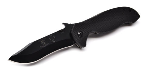 black shamrock knife, obs knife, obs