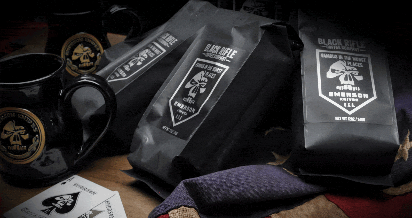 Black Rifle Coffee Company, Emerson Knives