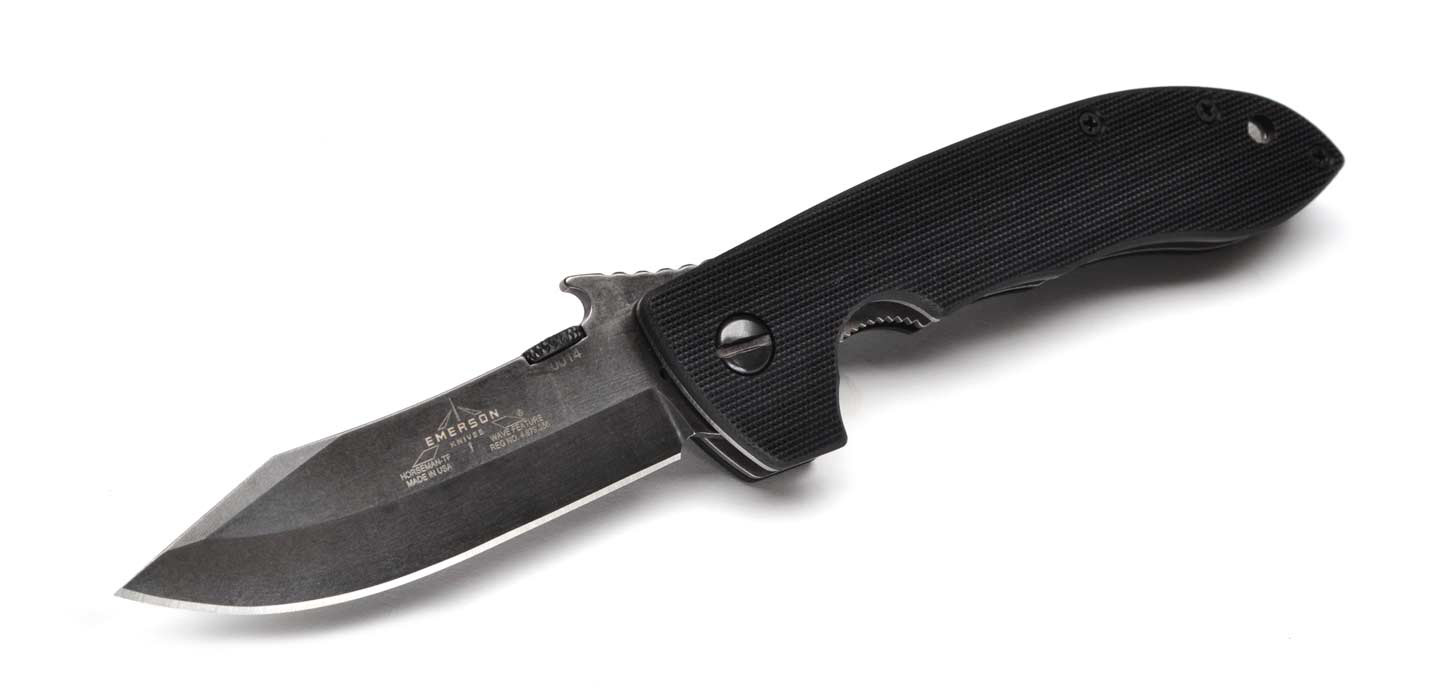 Emerson Knives We The People Pocket Clip Authorized Dealer Black Steel 